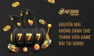 Khuyến mãi khủng dành cho thành viên chơi game bài